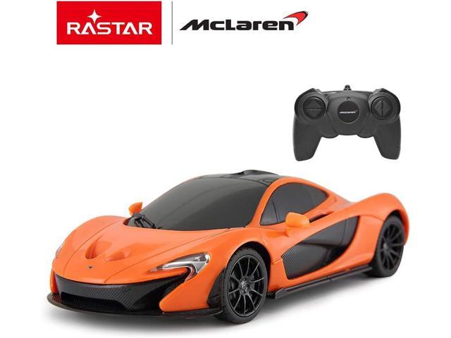 RASTAR RC Car 1:24 Scale McLaren P1 Remote Control Toy Car, R/C Model Vehicle for Kids Orange