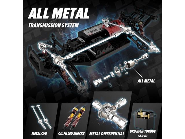 Hosim 1:10 Brushless RC Cars for Adults, 68+KMH Remote Control Car Fast, 4WD All Terrain Rc Trucks Off Road Waterproof Hobby Grade Large Racing...