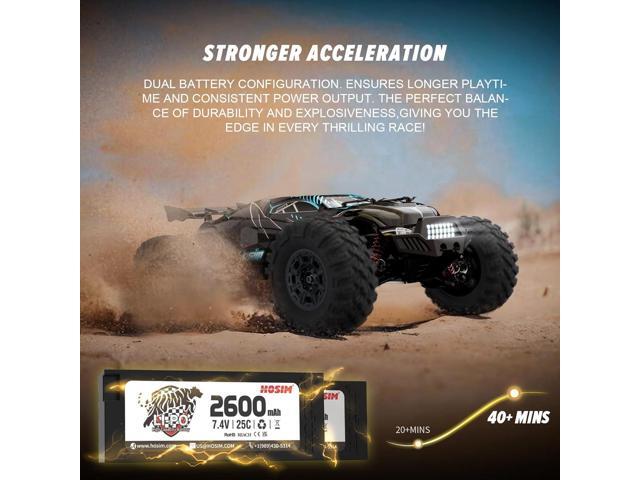 Hosim 1:10 Brushless RC Cars for Adults, 68+KMH Remote Control Car Fast, 4WD All Terrain Rc Trucks Off Road Waterproof Hobby Grade Large Racing...