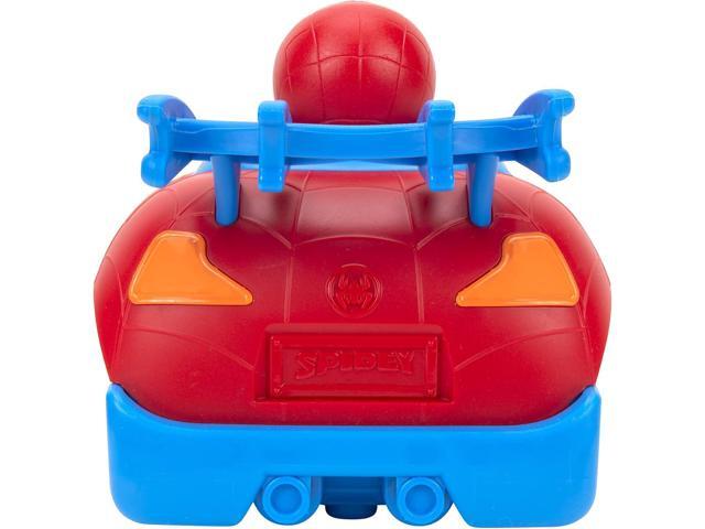 Marvel Spidey and His Amazing Friends Web Crawler RC - Remote-Controlled Vehicle - Features Built-in Super Hero with 4 Controller Functions, Blue &...