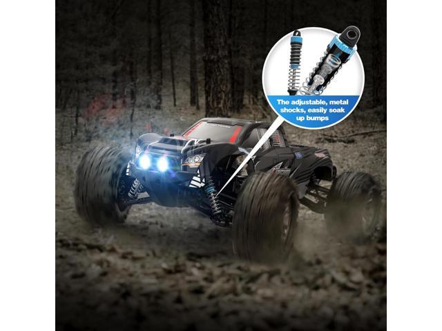 Hosim RC Cars, 1:10 Scale 48+ KMH Remote Control Car for Adults Boys, 4X4 Off-Road RC Truck with Headlights, All Terrains Waterproof Hobby Grade...