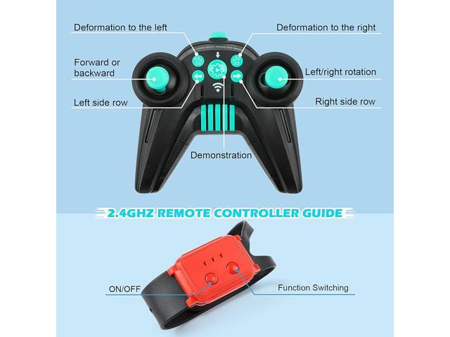 DDAI RC Cars Gesture Sensing Stunt Car - Best Gifts for Boys 6-12 Year Old 360° Rotating 4WD Remote Control Transform 2.4Ghz Hand Controlled Car...