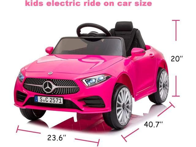 Kids Electric Cars for Toddler Ride On with Parent Remote Control Vehicles for Girl and Boy Ride in 12V Battery Power 4 Wheels Mercedes Benz Big...
