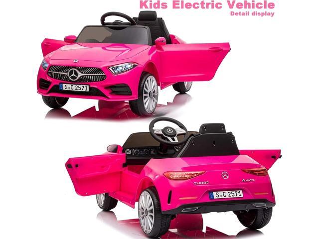Kids Electric Cars for Toddler Ride On with Parent Remote Control Vehicles for Girl and Boy Ride in 12V Battery Power 4 Wheels Mercedes Benz Big...