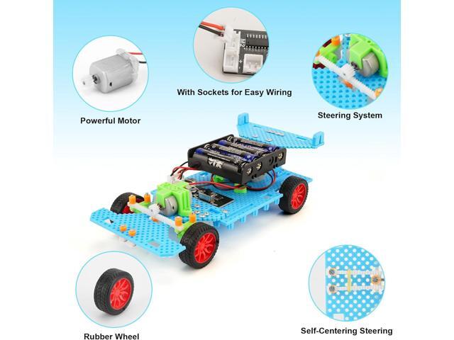 STEM Kits for Kids Age 8-12, Building Remote Control Car, Model Car Kits, Gifts for Boys 10-16, 3D Puzzles Science Educational Crafts, Toys for 8 9...