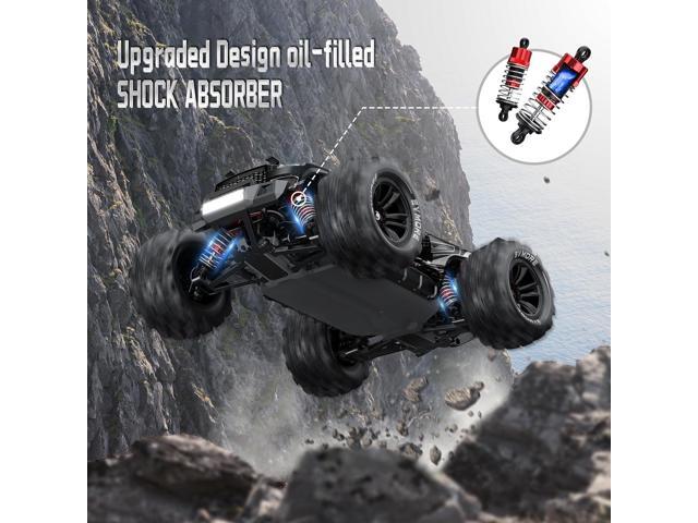 1/16 Brushless RC Cars for Adults & Boys, Fast 43 Mph, Electric 4WD High Speed RC Car, All-Road Remote Control RC Truck with Two 2S Lipo Batteries,...