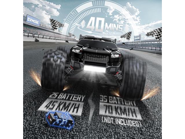 1/16 Brushless RC Cars for Adults & Boys, Fast 43 Mph, Electric 4WD High Speed RC Car, All-Road Remote Control RC Truck with Two 2S Lipo Batteries,...