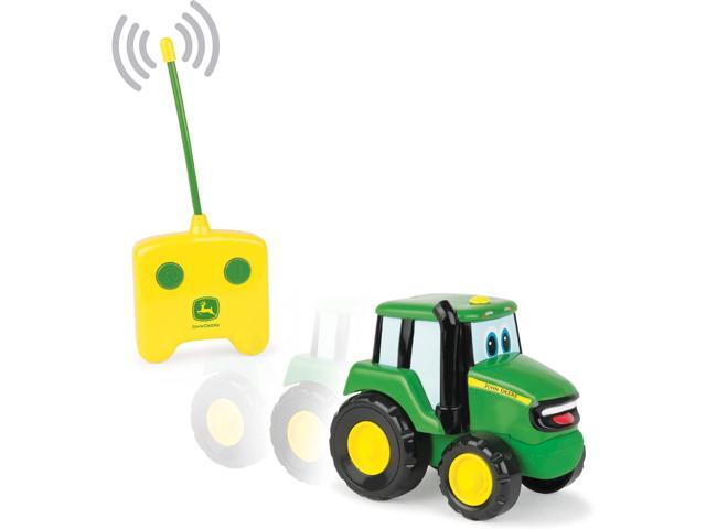 John Deere Radio Controlled Johnny Tractor Toy - Includes Easy to Use Remote Control Toy - Green John Deere Tractor Toys - John Deere Toys - Ages...
