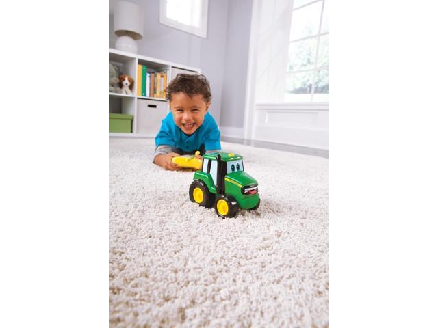 John Deere Radio Controlled Johnny Tractor Toy - Includes Easy to Use Remote Control Toy - Green John Deere Tractor Toys - John Deere Toys - Ages...