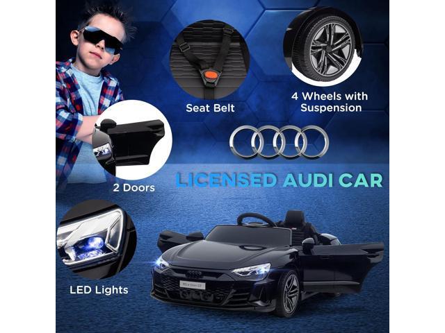 Aosom Kids Ride on Car, 12V Licensed Audi RS E-tron GT 3.1 MPH Electric Car for Kids, Ride-on Toy for Boys and Girls with Remote Control, 4 Wheels...
