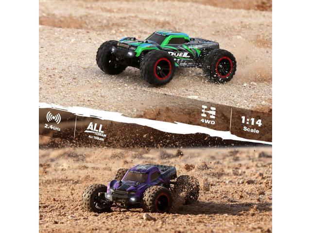 HAIBOXING RC Cars, 1:14 Hobby Fast Remote Control Cars for Adults, 39km/h High-Speed 4x4 Off-Road RC Truck RC Monster Truck Waterproof Crawler...