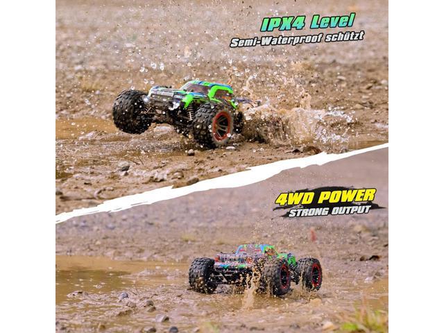 HAIBOXING RC Cars, 1:14 Hobby Fast Remote Control Cars for Adults, 39km/h High-Speed 4x4 Off-Road RC Truck RC Monster Truck Waterproof Crawler...
