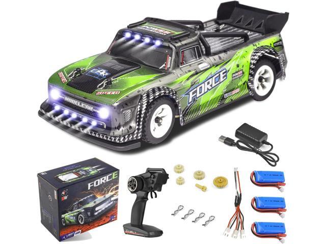 Wltoys 284131 RC Cars 1/28 Mini Drift RC Car with 3pcs Upgraded 500mah Battery 30km/h RC Drift Cars 130 Brushed Motor 2.4GHz Remote Control Car LED...