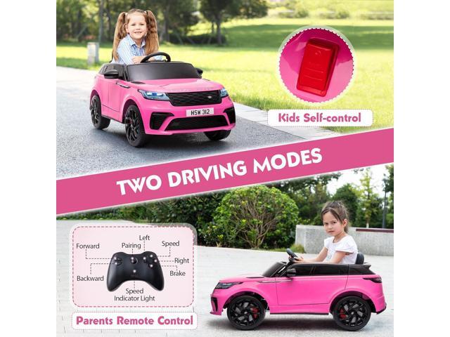 Licensed Land Rover VELAR Electric Car for Kids by TOBBI,12V 7AH Ride On Toy for Kids Ages 3-8,Kids Ride On Car w/Remote Control/Music/Safety...