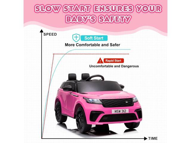 Licensed Land Rover VELAR Electric Car for Kids by TOBBI,12V 7AH Ride On Toy for Kids Ages 3-8,Kids Ride On Car w/Remote Control/Music/Safety...