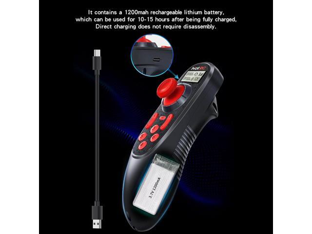 HOTRC DS-600 6CH 2.4GHz RC Transmitter and Receiver Remote Controller with DS 600 PWM 6 Channel Receiver for RC Boat (w/PWM RX)