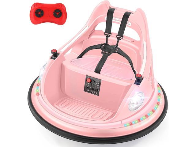 ELEMARA Bumper Car for Kids,1.9mph Max,12V Toddler Ride on Toys with Remote Control,2-Speed,2 Playing Modes,360 Degree Spin,Bumping Toy Gifts...