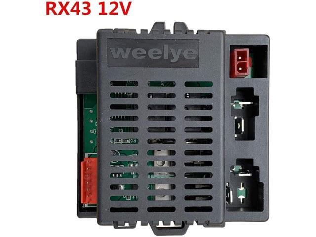 WELLYE RX43 (RX23) 12V Control Box Receiver Match 2.4G Bluetooth Remote Control,12V Mainboard Motherboad Accessories Children Electric Ride On Car...