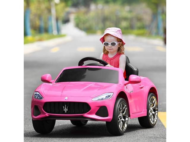 OLAKIDS 12V Kids Ride On Car, Licensed Maserati Electric Vehicle with Remote Control, 4 Wheels Suspension, Battery Powered Driving Toy with Music,...