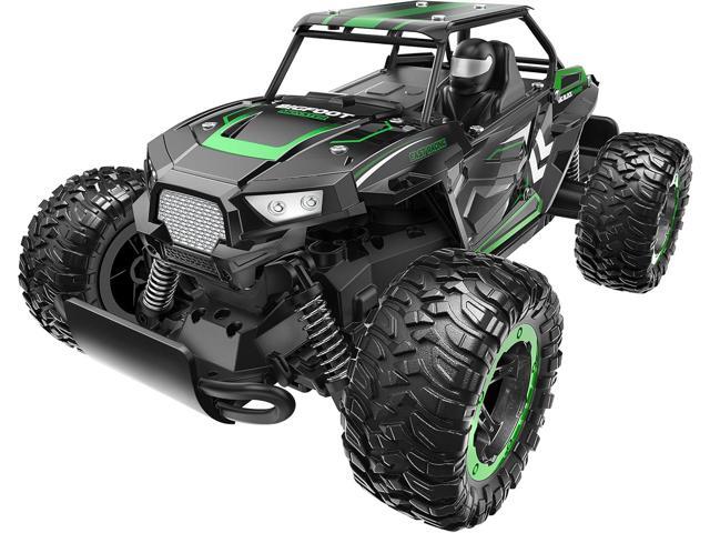 BEZGAR TB142 Remote Control Car - 1:14 Scale RC Cars, 20 Km/h 2WD All-Terrains Electric Off-Road Vehicle Truck Crawler Toy with Two Rechargeable...