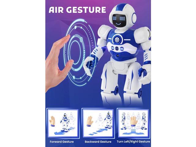 Robot Toys for Kids,Programmable Remote Control Smart Walking Dancing Robot Toy with Gesture & Sensing for Age 4 5 6 7 8 9 10 Year Old Boys for...