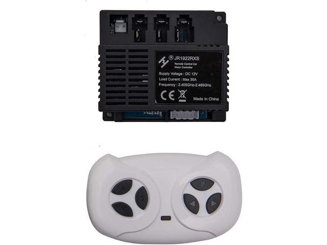 JR1922RXS Kids Powered Ride on car 2.4G Bluetooth Remote Control and Receiver Kit Controller Control Box Accessories for Children Electric Ride On...