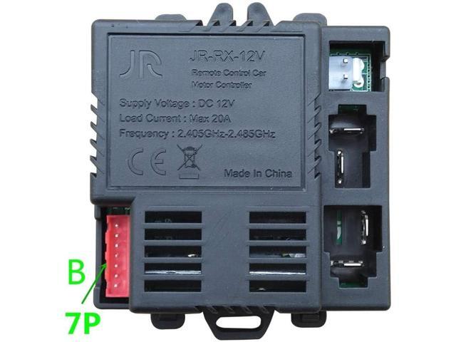 JR1630RXS JR-RX-12V Kids Powered Ride on car 2.4G Bluetooth Remote Control and Receiver Kit Controller Control Box Accessories for Children...