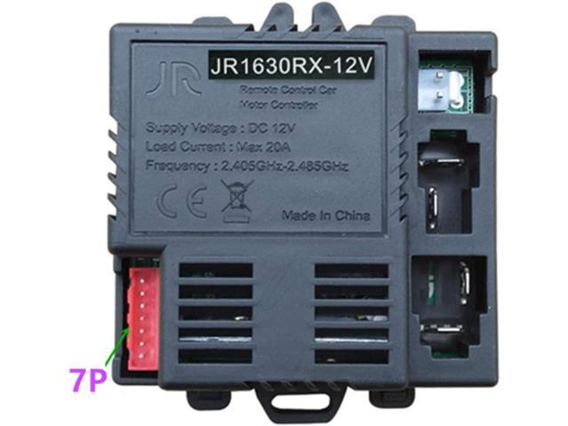 JR1630RXS JR-RX-12V Kids Powered Ride on car 2.4G Bluetooth Remote Control and Receiver Kit Controller Control Box Accessories for Children...