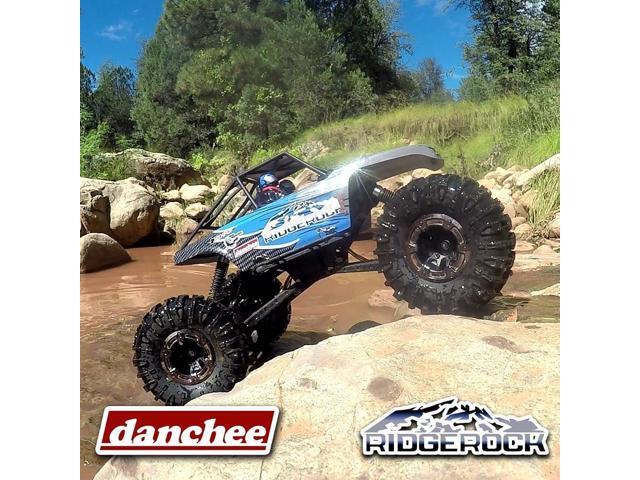 DANCHEE RidgeRock - 4WD Electric Rock Crawler - 1/10 Scale - RTR, Blue
