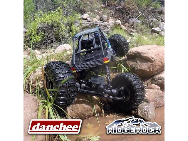 DANCHEE RidgeRock - 4WD Electric Rock Crawler - 1/10 Scale - RTR, Blue