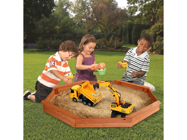RC Toys Construction Excavator Car: Kids Birthday Gift for Boys Girls 4 5 6 7 8 9+ Year Old Truck Dump Best Toddler Sand Play Vehicles Set Age 4-8