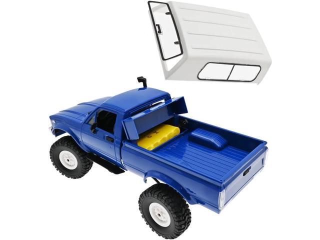 The perseids RC Rock Crawler WPL C24 RTR 1/16 Pickup Trucks Blue with LED Lights 2.4Ghz 4x4 Off-Road RC Semi Trucks All Terrain Car, RC Crawler...