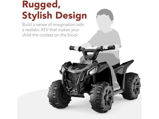 Best Choice Products 6V Kids Ride On Toy, 4-Wheeler Quad ATV Play Car w/ 1.8MPH Max Speed, Treaded Tires, Rubber Handles, Push-Button Accelerator -...