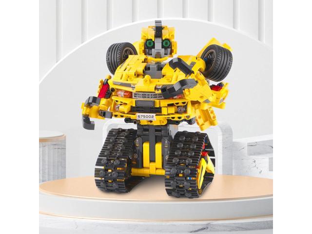 2-in-1 Build a Robot Kit,901 Pieces Remote & APP Controlled Robot or Race Car,Robotic Building Blocks Toys STEM Projects for Kids Ages 8 9 10 11 12...
