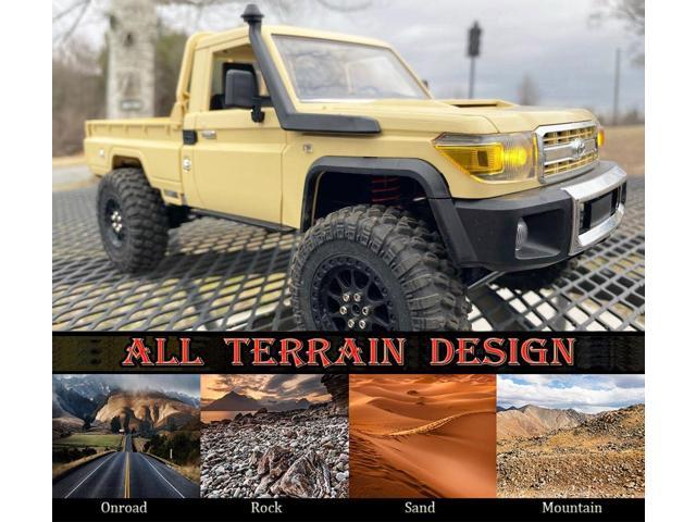 RC Rock Crawler 4x4 RC Truck Toyota LC79 1/12 Remote Control Truck, MN82 RC Crawler Off Road Pickup 2.4G All Terrain 280 Motor Proportional...