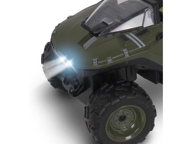 NKOK Halo Infinite RC: Battle Hog UNSC Warthog -W/Master Chief & Spartan, 2.4 GHz Radio Control w/Turbo Boost Vehicle