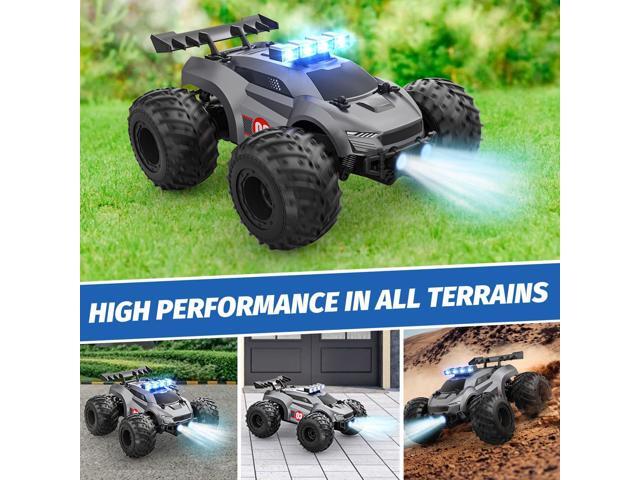 Remote Control Car - 20km/h 2.4GHz High Speed RC Cars Offroad with RBC &Headlights &Headlamps, Toy Car Gift for 3 4 5 6 7 8 9 10-12 Year Old Boys...