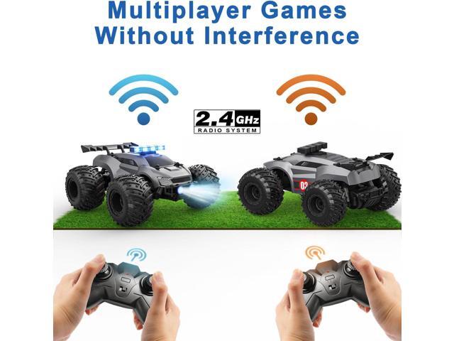 Remote Control Car - 20km/h 2.4GHz High Speed RC Cars Offroad with RBC &Headlights &Headlamps, Toy Car Gift for 3 4 5 6 7 8 9 10-12 Year Old Boys...