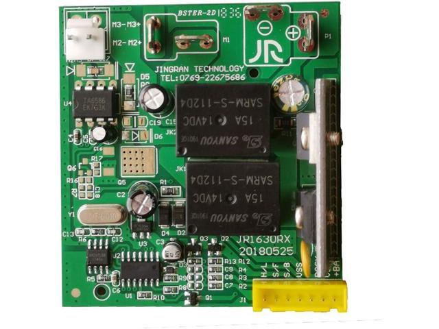 Yellow Four-Sided Socket JR-RX-12V Kids Powered Ride on car 2.4G Bluetooth Remote Control and Receiver Kit Controller Control Box Accessories for...