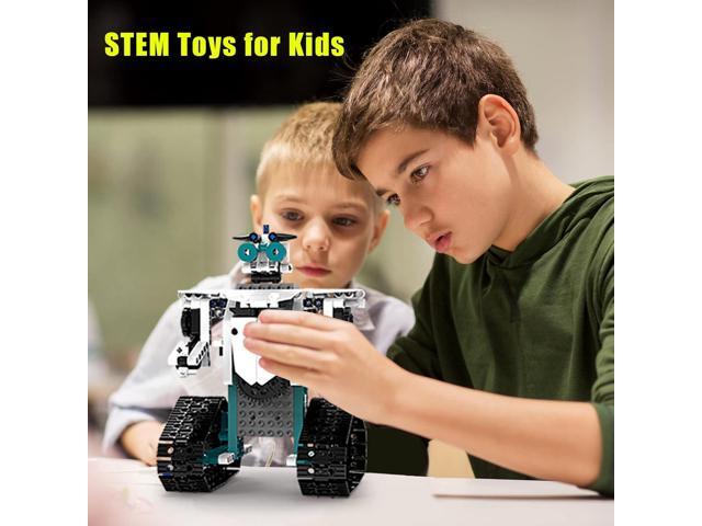 Technique Car Building Blocks Set, 13in1 Remote & APP Control Tracked Racer/Robot/Truck/Tank/Plane, STEM Kits for Kids Age 8-10, Building Toy Gifts...