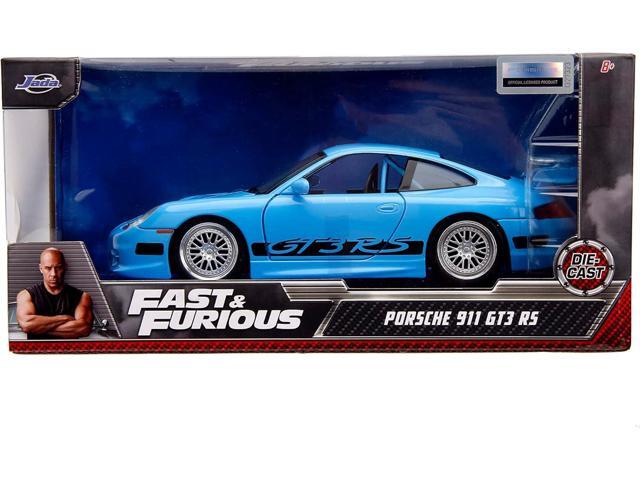 Jada Toys Fast & Furious Brian's Porsche 911 GT3 RS 1:24 Die-cast Car, Toys for Kids and Adults