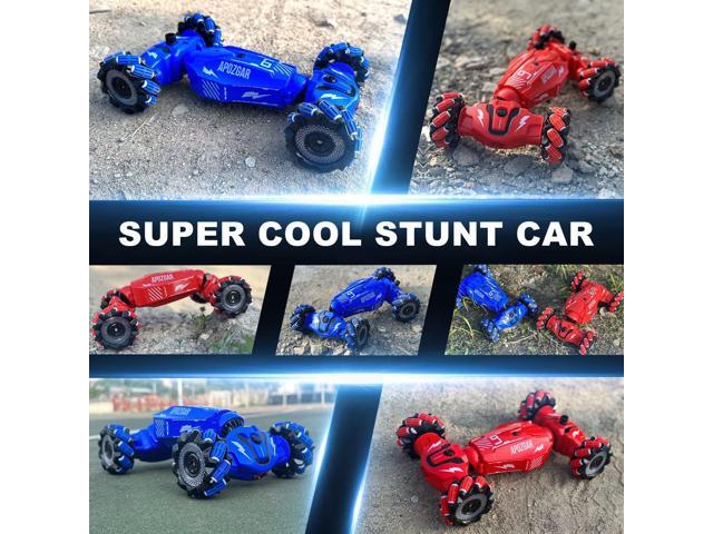 Upgraded Hand Gesture Sensing RC Stunt Car with Lights Music, Spray Drift Hand Gesture RC Car 360° Spins All Terrains Hand Controlled Car Toys for...