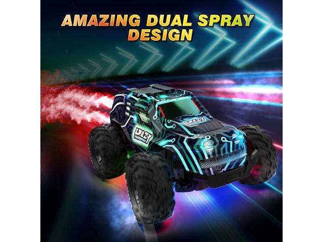 BLUEJAY Remote-Control-Car, 2.4GHz High Speed Rc Cars Truck, Offroad Monster Hobby Racing Car with LED Colorful Bodylight and Rechargeable Battery,...