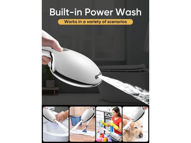 Cobbe High Pressure 9 Functions Shower Head with handheld - Luxury Modern Chrome Look, Built-in Power Spray to Clean Corner, Tub and Pets,...