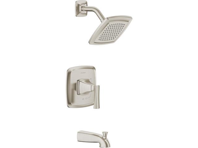 American Standard 7426508.295 Belmeade Tub and Shower Trim Kit with Valve, 1.8 GPM, Brushed Nickel