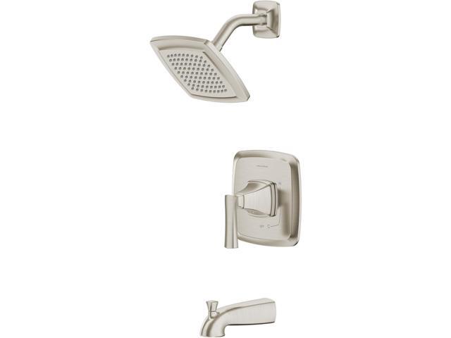 American Standard 7426508.295 Belmeade Tub and Shower Trim Kit with Valve, 1.8 GPM, Brushed Nickel