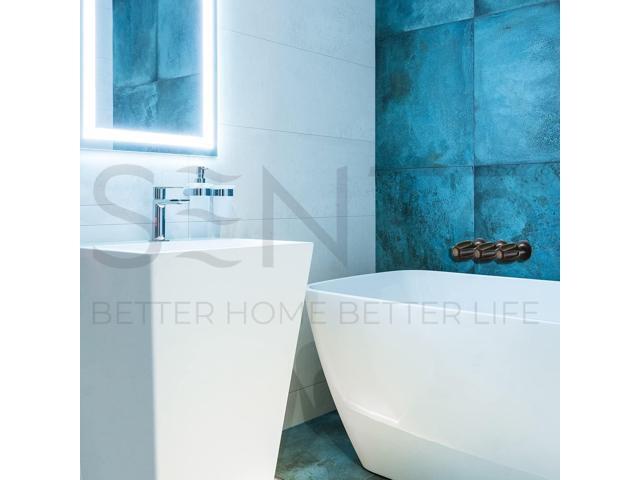 SENTO Bathtub and Shower 3 Handle Tub Trim Set For Price Pfister Faucets Bathtub Shower, Easy Installation, Heavy Duty Metal, Oil Rubbed Bronze