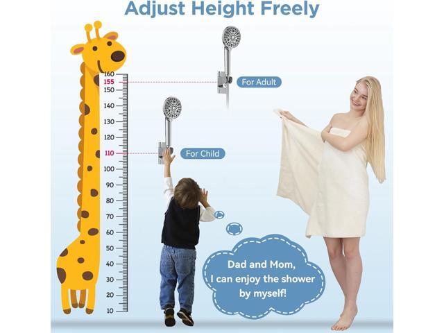 Dual Filtered Shower Heads Combo, High Pressure Rain Shower Head with Handheld Spray Built-in Power Wash, Dual Handheld Shower Head for Hard Water,...