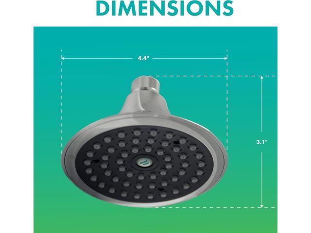 1.5 GPM Sava Fixed-Mount Showerhead Finish: Chrome
