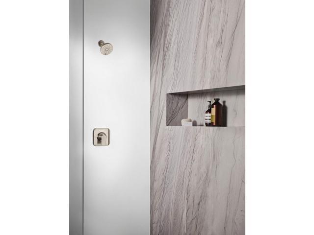 Moen Gibson Brushed Nickel Six-Function 4.5-Inch Eco-Performance Spray Head, 6512EPBN